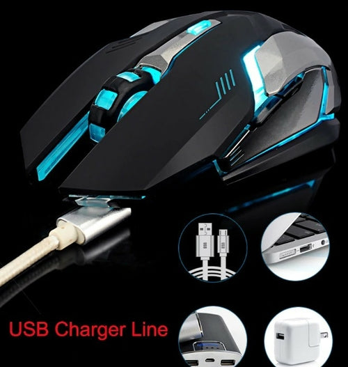GameCore Ninja Dragon Stealth 7 Wireless Silent LED Gaming Mouse
