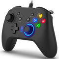 GameCore Wired Gaming Controller — Dual-Vibration Joystick Gamepad