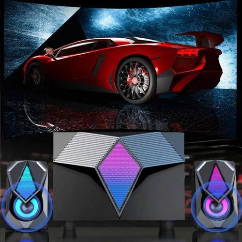 GameCore Dragon RGB Computer Gaming Speakers