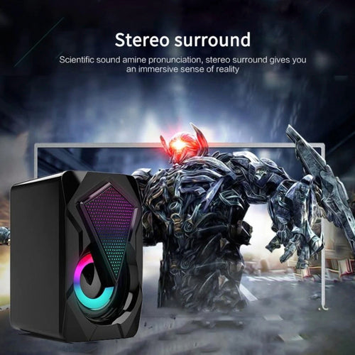 GameCore Dragon RGB Computer Gaming Speakers