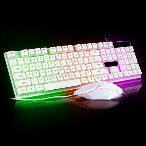 GameCore Ninja Dragons White Knight Gaming Keyboard and Mouse Set